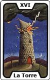 Carta del tarot La Torre